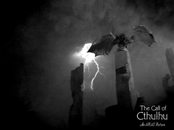 Still from the HPLS Lovecraft motion picture "The Call Of Cthulhu".