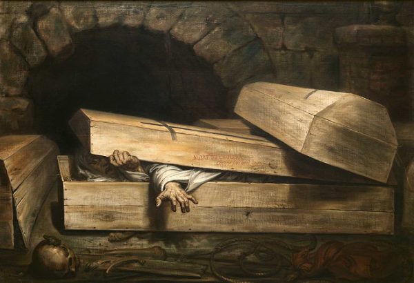 Antoine Wiertz: Der lebendig Begrabene (1854)